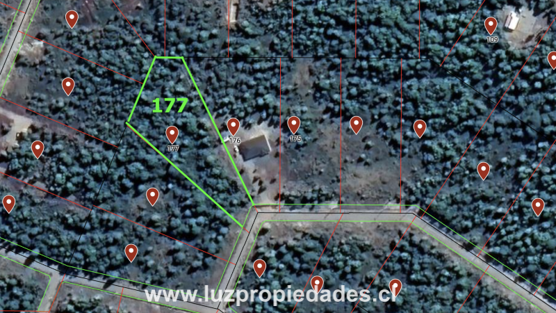 Camino Chaqueihua, Hacienda Trapen, Parcela N°177, Sector Las Quemas de Trapen - Luz Propiedades